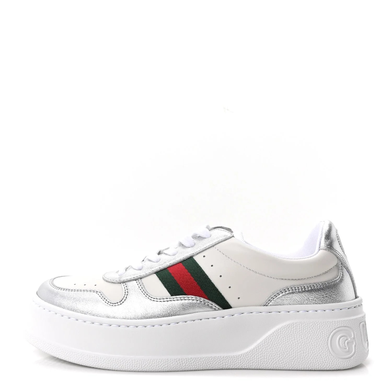 Gucci — Metallic Web Chunky 38 — Sneaker — resale