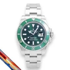 Rolex — Rolex Submariner Date 116610LV Green Dial — Watch — resale