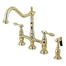Tudor — Imported and Kingston Brass ks1272tal Tudor 8 Inch Center Kitchen Faucet P — Watch — resale
