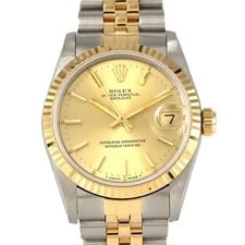 Rolex — Authentic Rolex Datejust 68273 SSxYG Mechanical Automatic (Serial Number in ... — Watch — resale