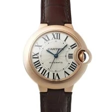 Cartier — Cartier Ballon Bleu W6920097 33mm Pink Gold Silver #WW10943 — Watch — resale