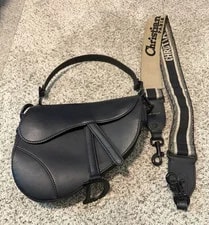 Dior — Dior Saddle Logo Accents / Strap Top Handle — Handbag — resale