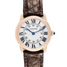 Cartier — Cartier Ronde Solo Small Rose Gold Steel W6701007 Card — Watch — resale