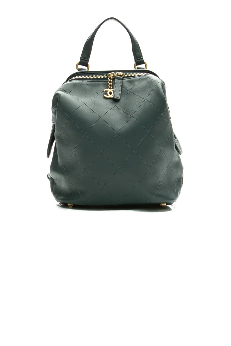 Chanel — Stitched Frame Backpack — Handbag — resale