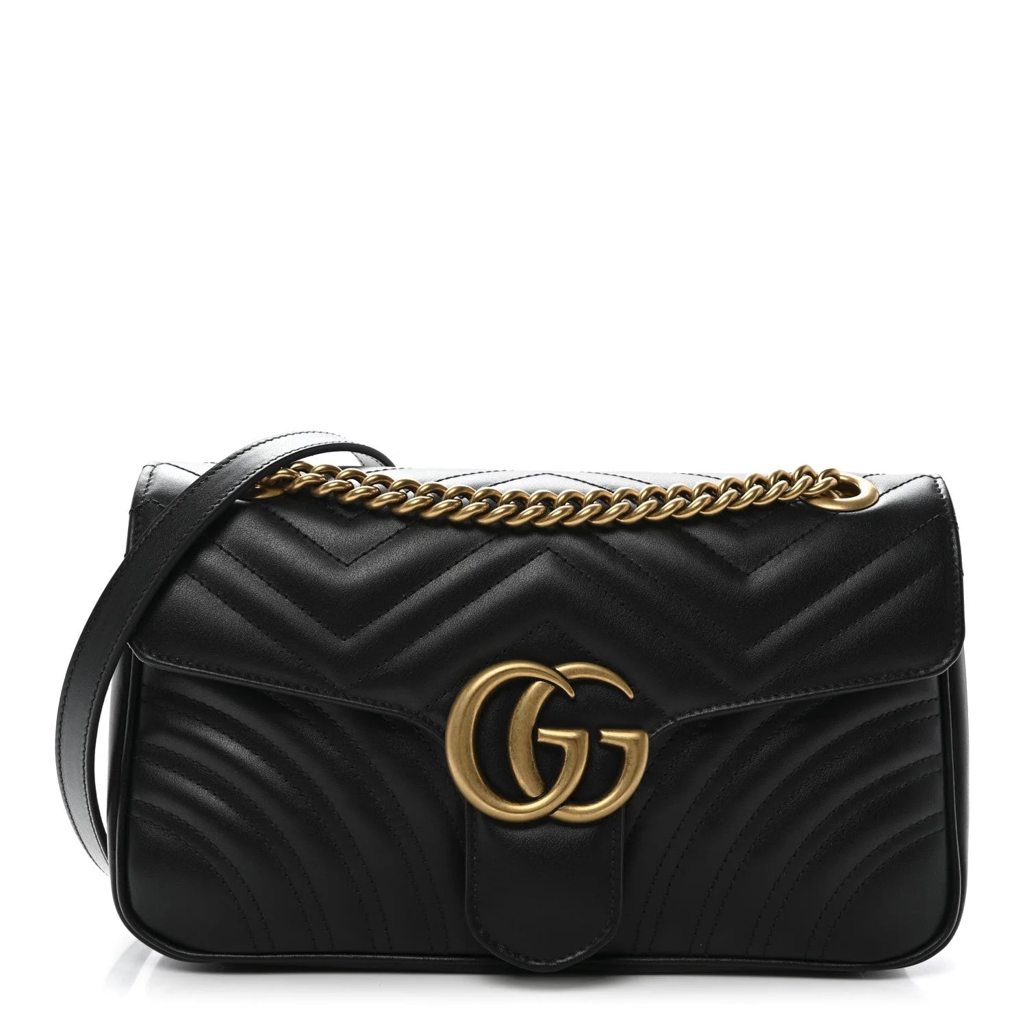 Gucci — Gucci Matelasse Small GG Marmont — Handbag — resale