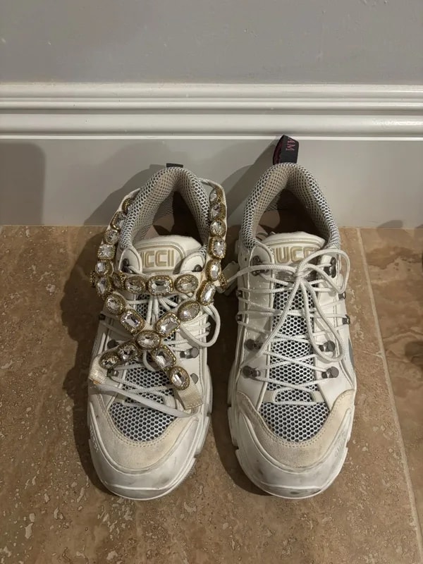 Gucci — Gucci -Embellished — Sneaker — resale