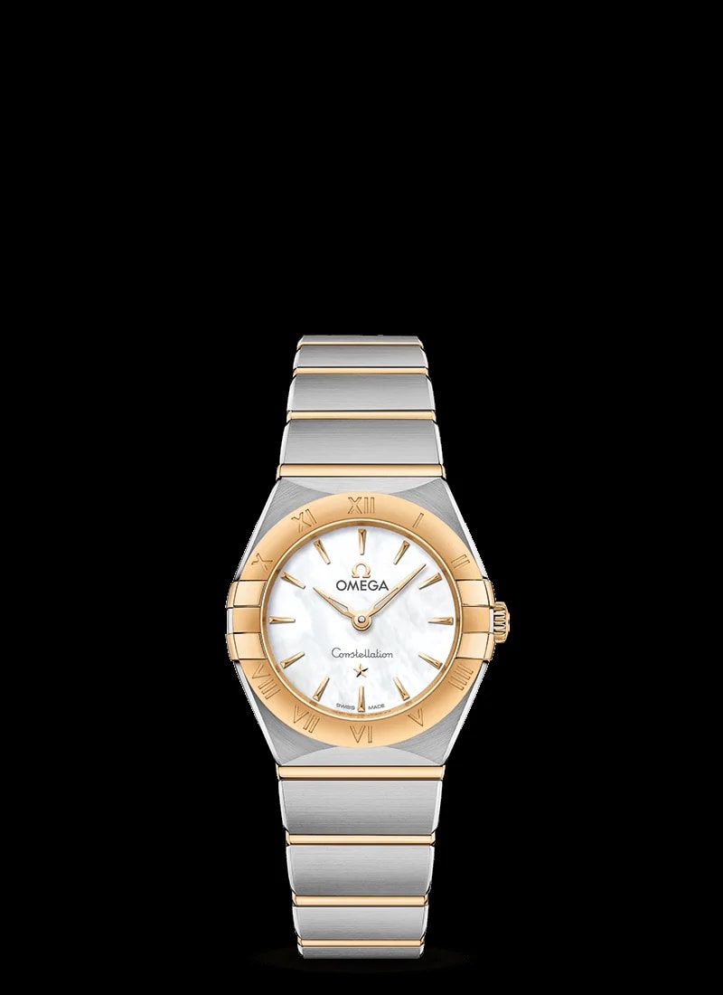 Worldofluxuryus — Omega Constellation Quartz Stainless Steel & 18K Yellow Gold Lady’s — Watch — resale