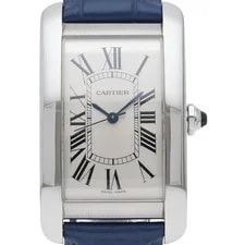 Cartier — Cartier Tank American LM WSTA0018 Stainless Steel 26.6mm Silver Dial #LPW972 — Watch — resale