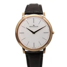 Jaeger-LeCoultre — Jaeger-LeCoultre Master Ultra Thin Q129.25.20 39mm K18PG White Dial #KN161 — Watch — resale