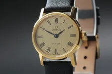 Omega — Near / Omega de Ville Cal.625 Manual Winding Roman Gold — Watch — resale