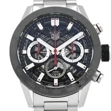 Tag Heuer — TAG Heuer Carrera Heuer 02 CBG2010.BA0662 Automatic Transparent Dial — Watch — resale