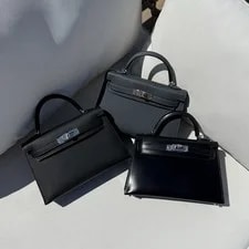 Hermès — Hermès Kelly 20 With Palladium Hardware — Handbag — resale