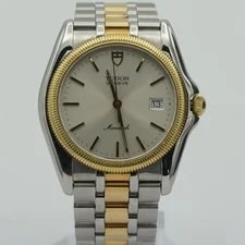 Tudor — Tudor Monarch Quartz 15633 35mm Steel/Gold Polished Case — Watch — resale