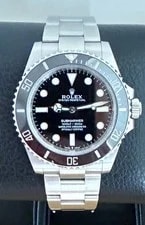 Rolex — Rolex Submariner No-Date 41mm Black Dial Stainless Steel 124060 — Watch — resale