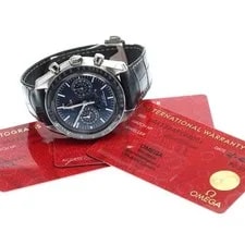 Omega — Omega Speedmaster 304.33.44.52.03.001 44mm SS Navy Dial Automatic #C047 — Watch — resale