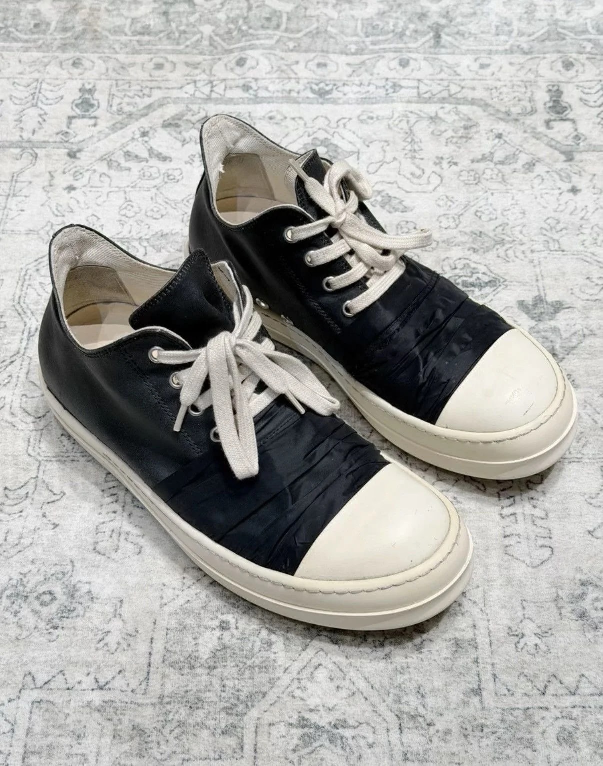 Rick Owens DRKSHDW — Rick Owens Drkshdw Mummy Wrap Low-Top Platform K55 — Sneaker — resale