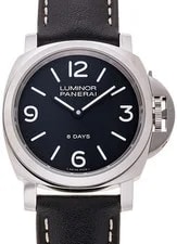 Panerai — Panerai Luminor Base 8Days Acciaio PAM00560 Stainless Steel 44mm #KMW1880 — Watch — resale