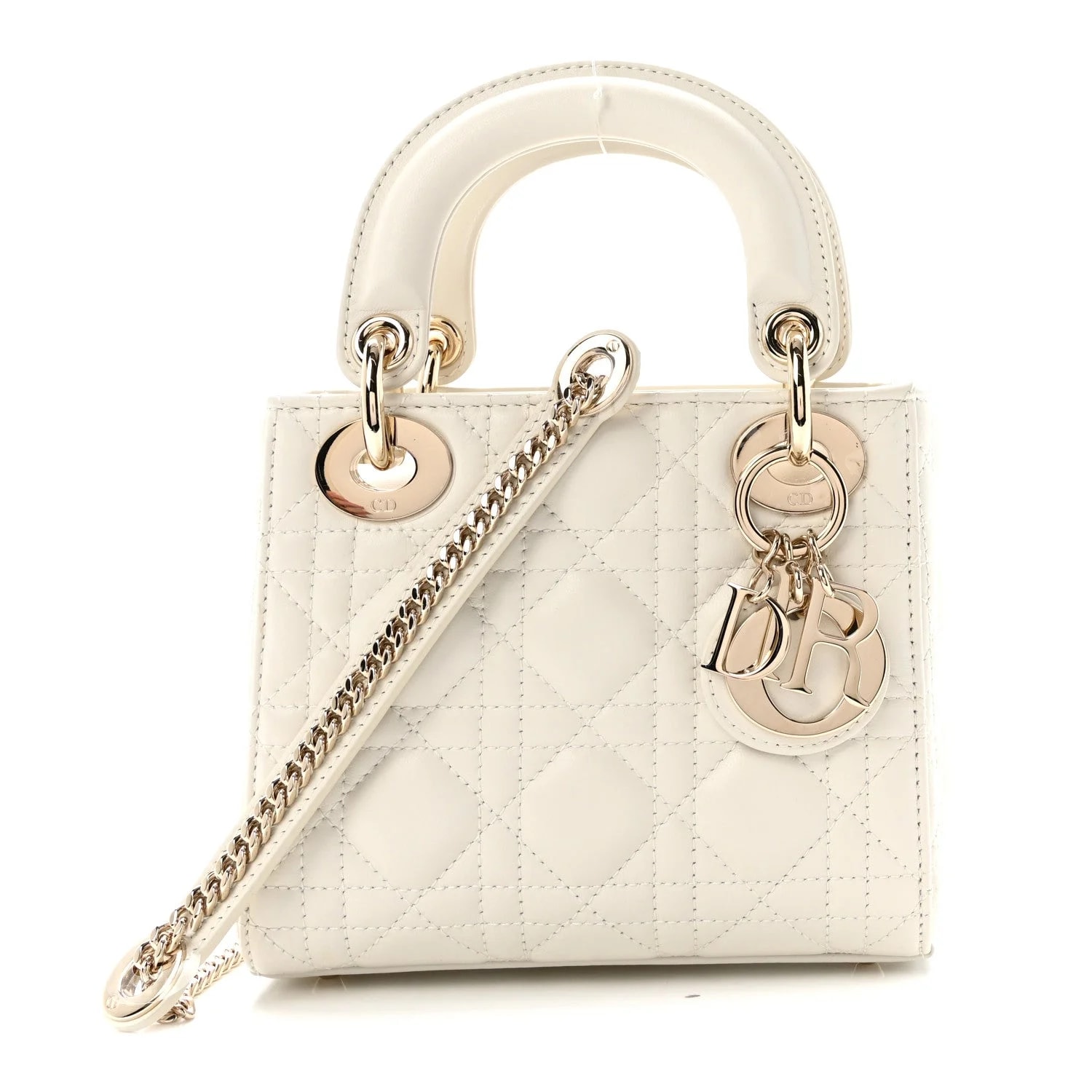 Dior — Mini Lady Dior Latte — Handbag — resale