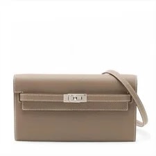 Hermès — Hermès Kelly Wallet Etoupe Metal Fittings K: 2025 — Handbag — resale