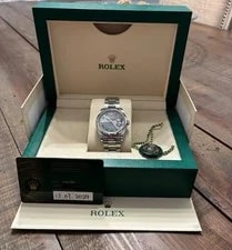 Rolex — 2024 Rolex Datejust 36 126200 Wimbledon Oyster 2024 Card — Watch — resale