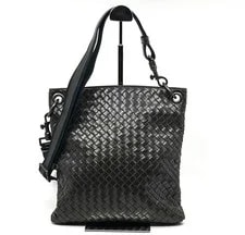 Bottega Veneta — Bottega Veneta Crossbody Dark Auth — Handbag — resale