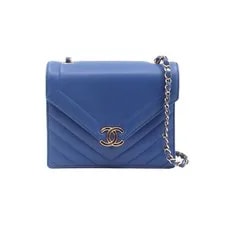 Chanel — Chanel Calf Chevron CC Logo Flap (27 87978608 — Handbag — resale