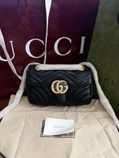 Gucci — Gucci Marmont PM Chain Crossbody Hardware — Handbag — resale