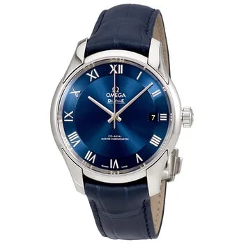 Omega — De Ville Hour Vision Automatic Chronometer Blue Dial 433.13.41.21.03.001 — Watch — resale