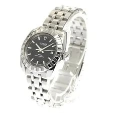 Tudor — Tudor Classic Date 22010 28mm SS Black #C10599 — Watch — resale