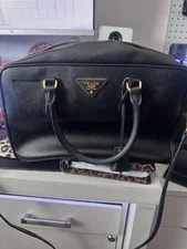 Prada — Prada Lux Promenade Medium Satchel Crossbody — Handbag — resale
