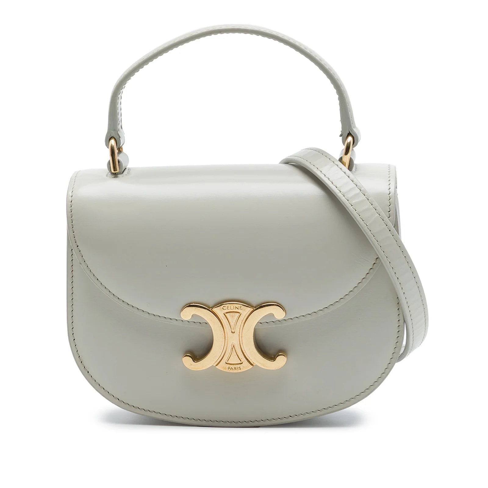 Celine — Besace Clea Satchel — Handbag — resale