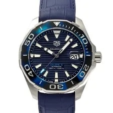 TAG Heuer — TAG Heuer Aquaracer WAY201P.FT6178 Automatic Winding 43mm Blue Stainless Steel — Watch — resale