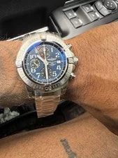Breitling — Breitling Avenger Chronograph GMT 45 A24315101C1A1 Blue Dial Full Set 2022 — Watch — resale