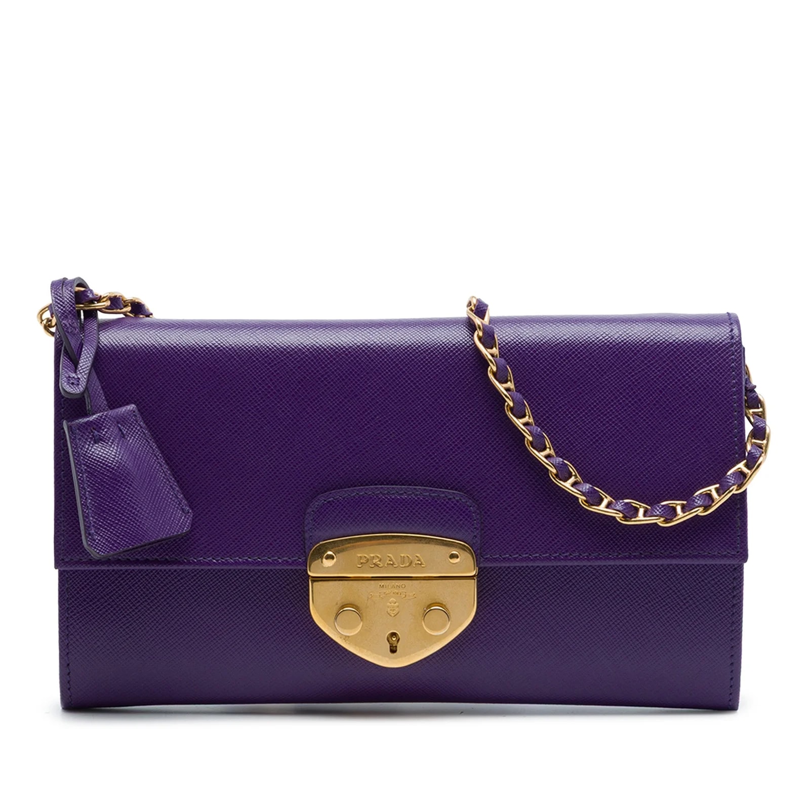 Prada — Sound Lock Wallet on Chain — Handbag — resale
