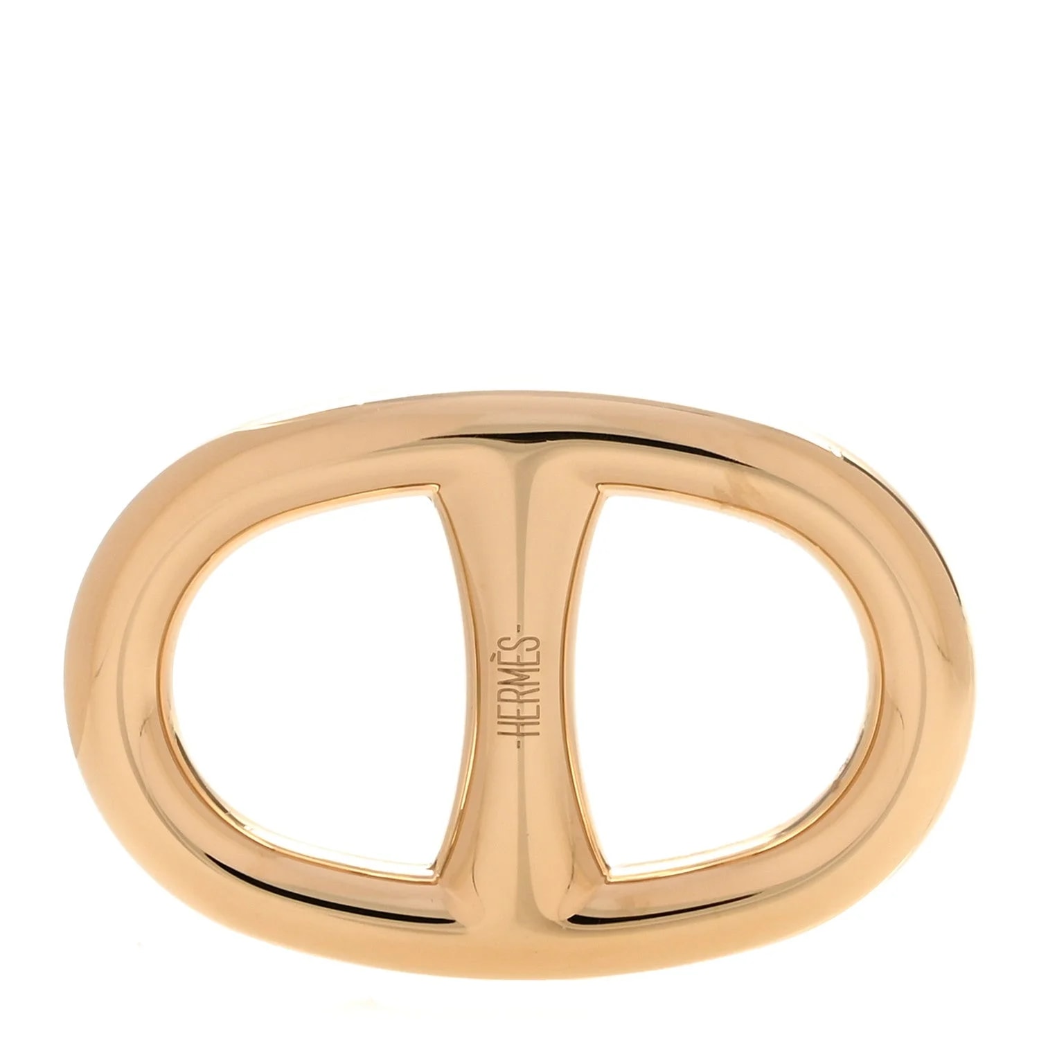 Permabrass Chaine D'ancre Scarf Ring