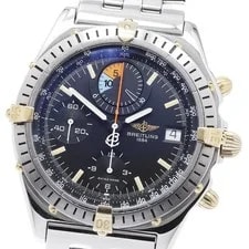 Breitling — Breitling Chronomat B13048 Date Black Dial Automatic Watch_964089 — Watch — resale