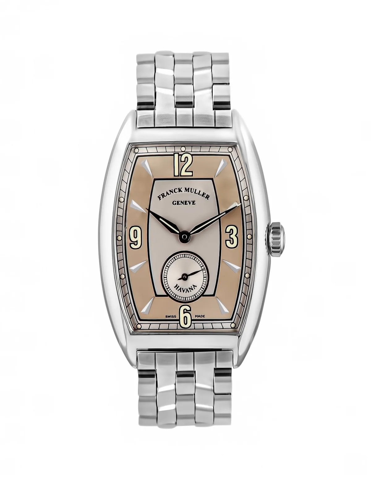 Worldofluxuryus — Franck Muller Havana Stainless Steel — Watch — resale