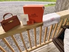Hermès — Hermes Kelly 20 Sellier With K Stamp — Handbag — resale