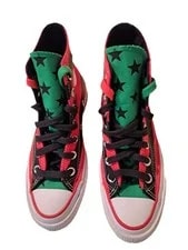 Converse — Converse X Tears Chuck 70 High Top Pan African Sz 5 ’s Sz 3 Nwob — Sneaker — resale