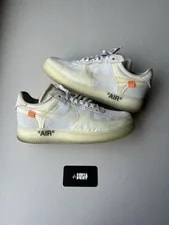 Off-White — Size 10 - Air Force 1 Low Off-White the Ten — Sneaker — resale