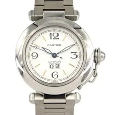 Cartier — Authentic Cartier Pasha C W31024M7 Stainless Steel Mechanical Automatic #230... — Watch — resale