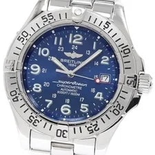 Breitling — Breitling Super Ocean A17360 Date Blue Dial Automatic Watch_939288 — Watch — resale