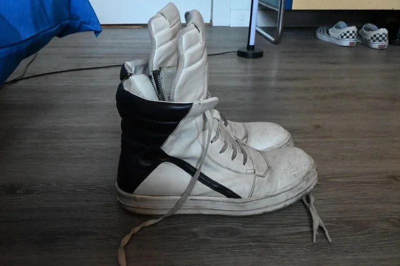 Rick Owens — Rick Owens Milk Geobaskets — Sneaker — resale