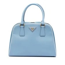 Prada — Prada Lux Pyramid Frame Top Handle — Handbag — resale