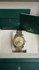 Rolex — Rolex Datejust 41 Champagne Index Dial on Oyster 126333 Card 2021 — Watch — resale