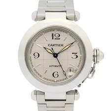 Cartier — Up To 60 000 Yen OFF Cartier Pasha C Stainless Steel Gray W3 — Watch — resale