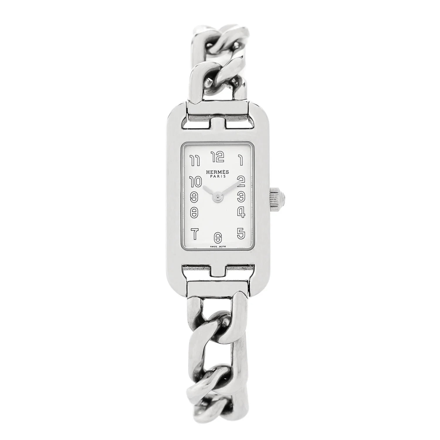 Hermès — Stainless Steel 17mm Nantucket Quartz — Watch — resale