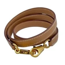 Hermès — Hermes Kelly Strap Sable GD Hardware Epson Strap From JA — Handbag — resale