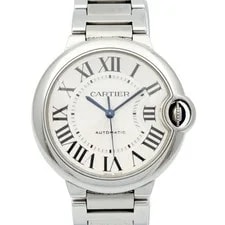 Cartier — Cartier Ballon Blue Automatic W6920046 Stainless Steel White — Watch — resale