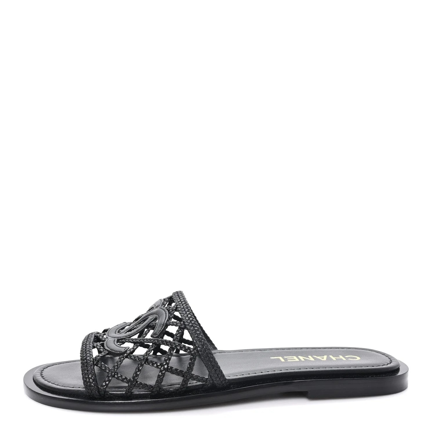 Braided CC Mules 40 — Designer Shoe — resale